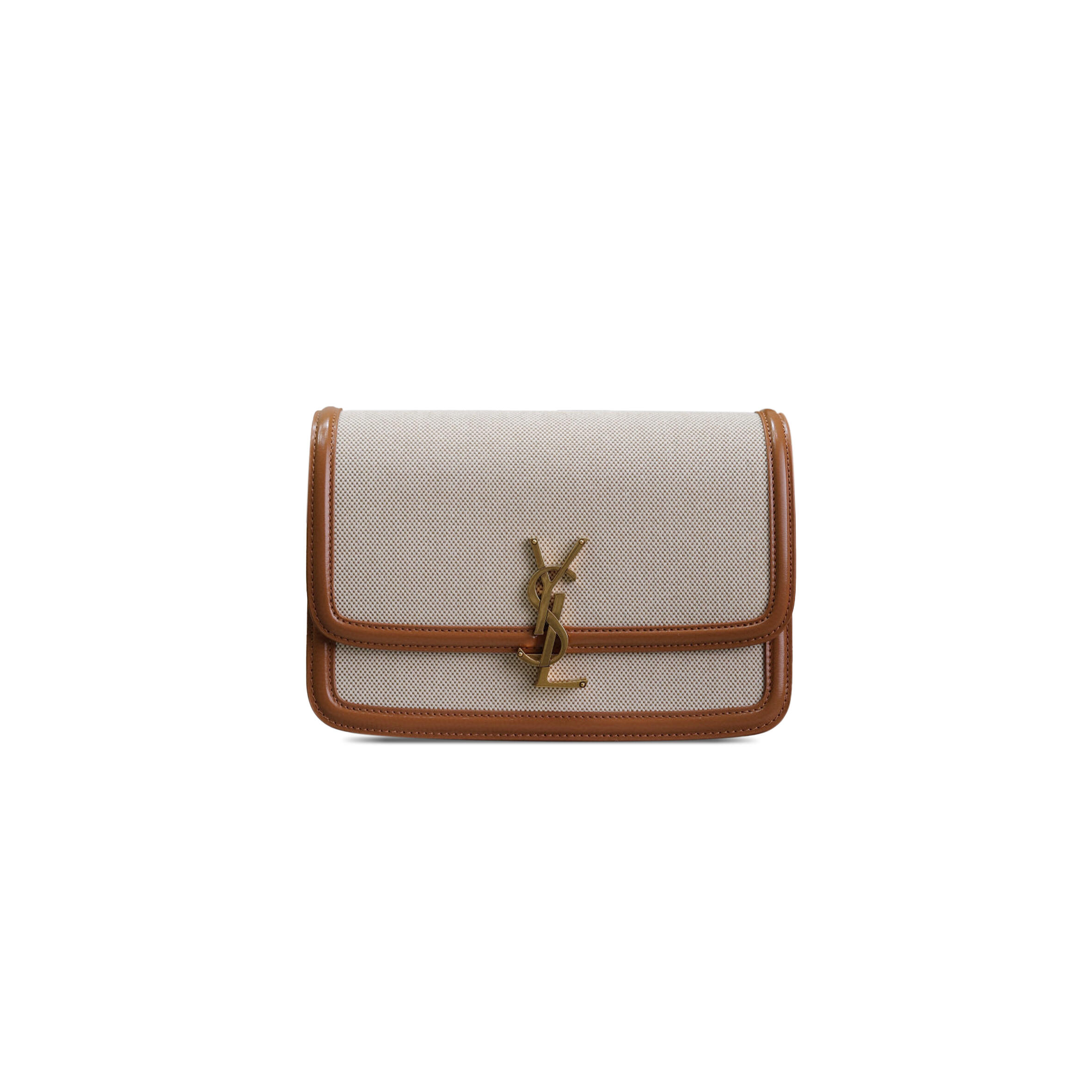 Y*L solferino medium satchel in canvas and leather 634305hzd1w9380 (23*16*6cm)